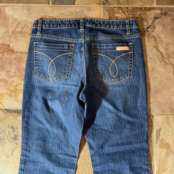 Calvin Klein Flare Leg Jeans Size 10 - Picture 6 of 12